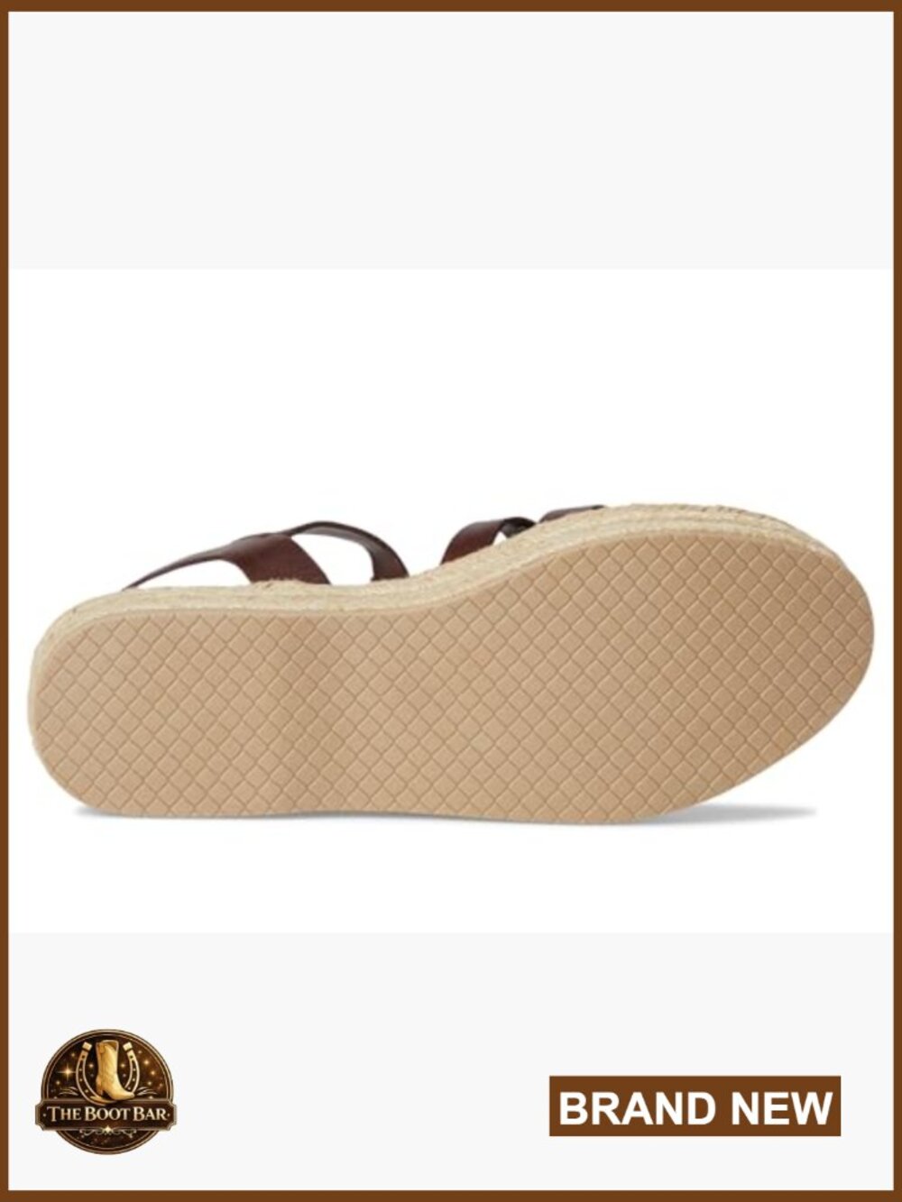 Platform Fisherman Sandals with Adjustable Ankle Strap - Picture 3 of 6